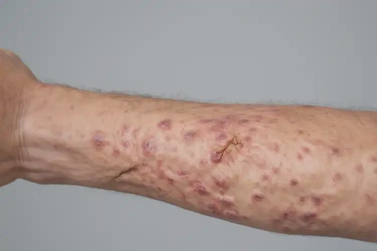 大學生腳上偶爾起濕疹不管它會自己好嗎(圖2)