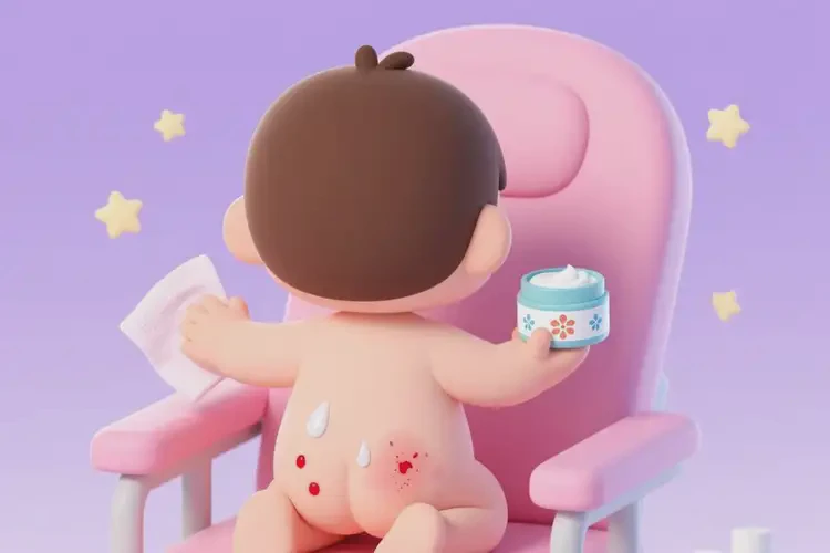 少兒屁股有濕疹可不可以根治(圖1)