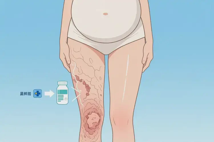 孕婦大腿上起濕疹可不可以根治(圖2)