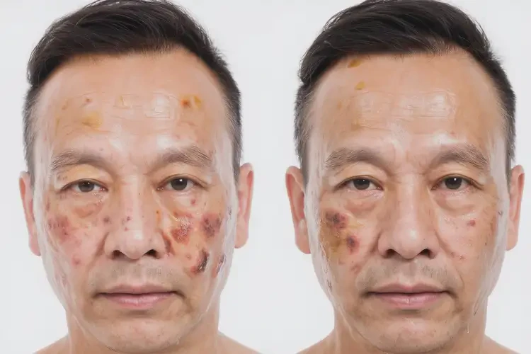 男性面部經(jīng)常長濕疹可不可以根治(圖3)