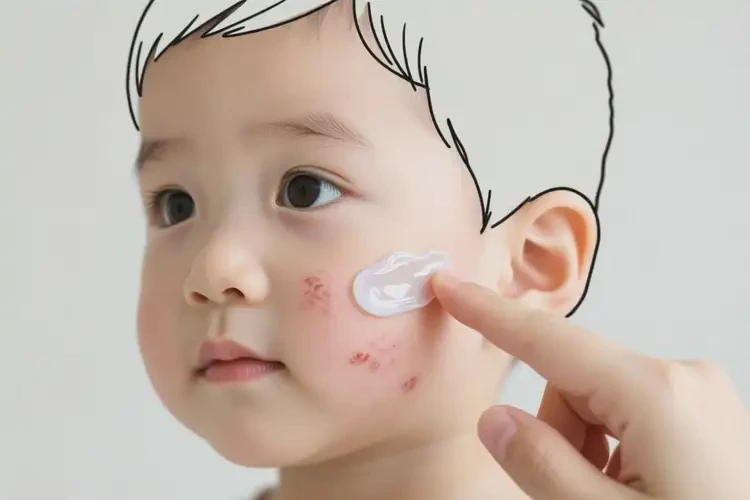 孩子臉上偶爾長(zhǎng)濕疹能夠徹底治愈嗎(圖4)