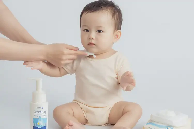 嬰兒脖子上長濕疹可以治好嗎(圖3)