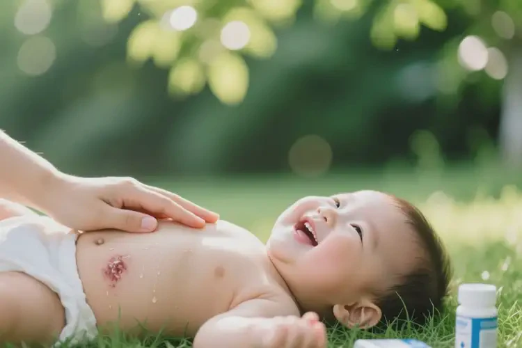 小兒肚子起濕疹可不可以根治(圖1)