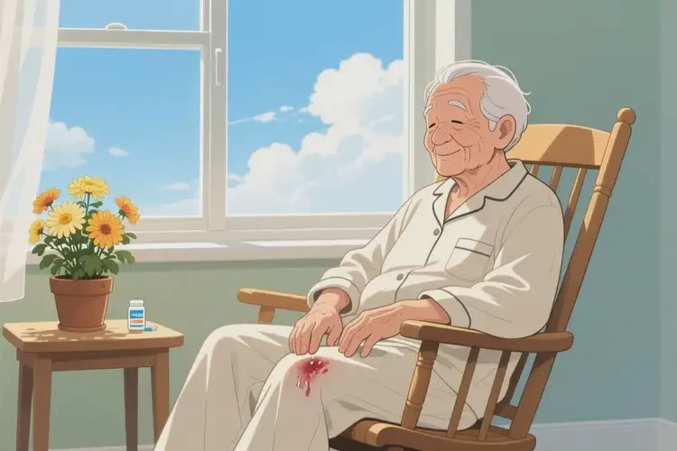 高齡老人大腿上經(jīng)常長濕疹能不能根治(圖1)