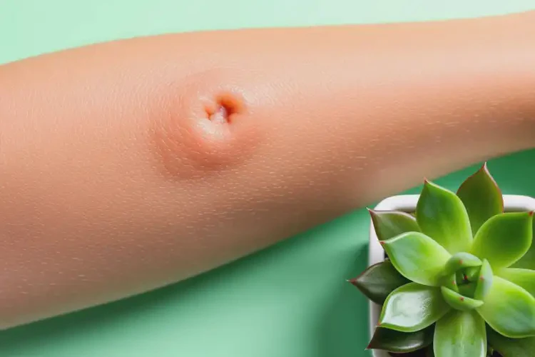 大學(xué)生手臂容易長濕疹可以徹底自愈嗎(圖1)