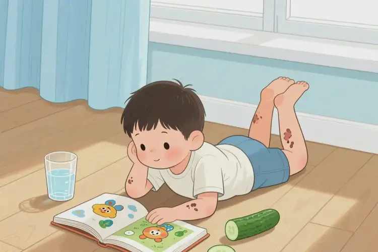 小孩身上出現(xiàn)濕疹可不可以根治(圖2)