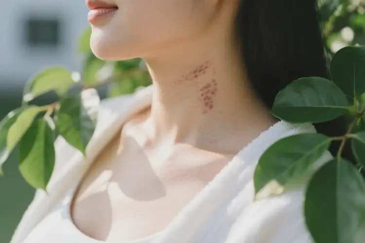 產(chǎn)婦脖子容易起濕疹可不可以根治(圖1)