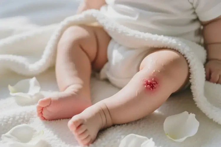 婴儿小腿长湿疹可不可以根治(图1)