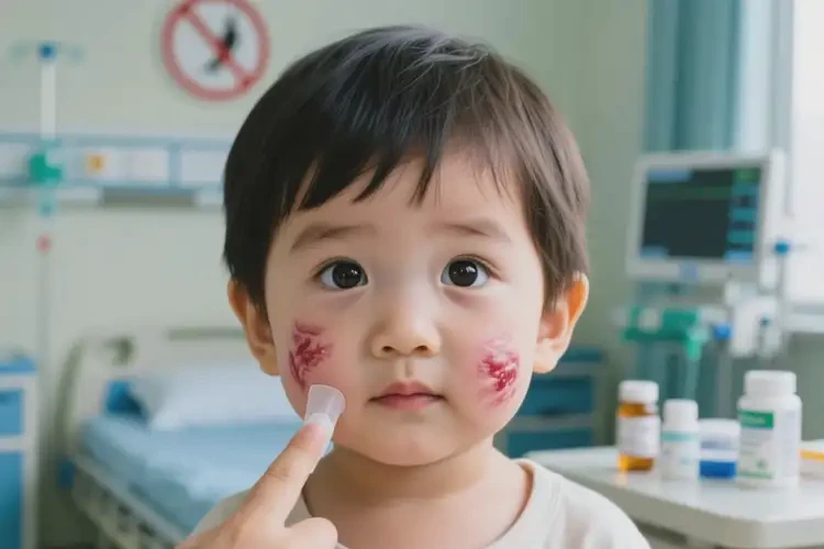 小孩面部經(jīng)常起濕疹可不可以根治(圖2)