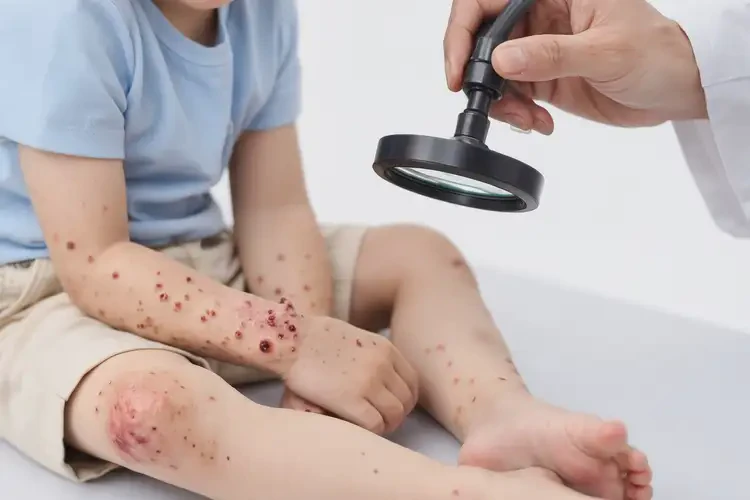 小儿四肢出现湿疹能彻底自愈吗(图4)