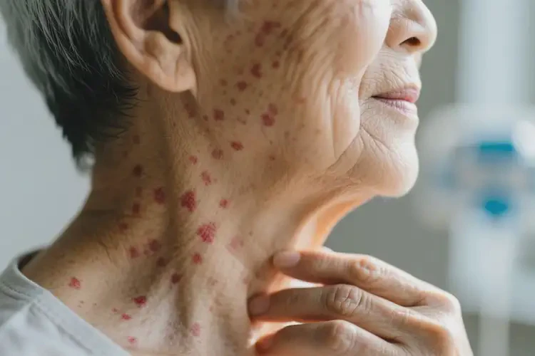 老年人脖子上偶爾起濕疹不管它會自己好嗎(圖3)