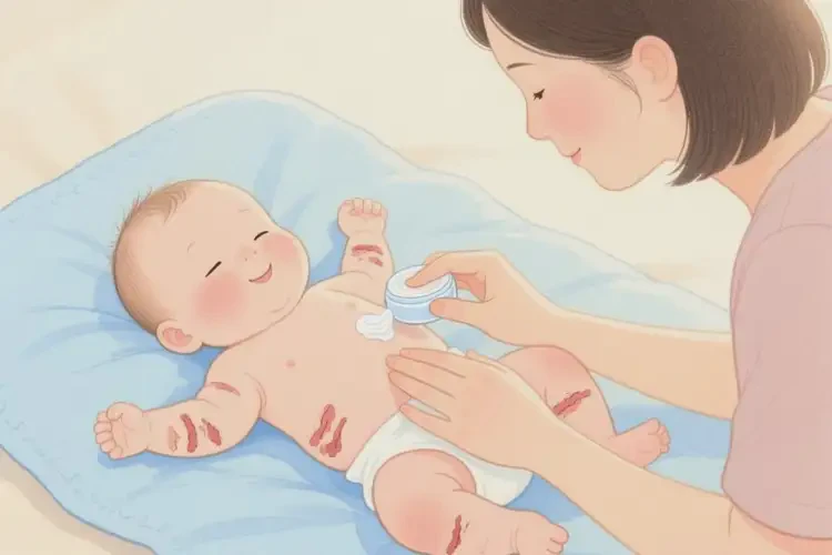 幼兒全身經(jīng)常長濕疹可不可以根治(圖4)