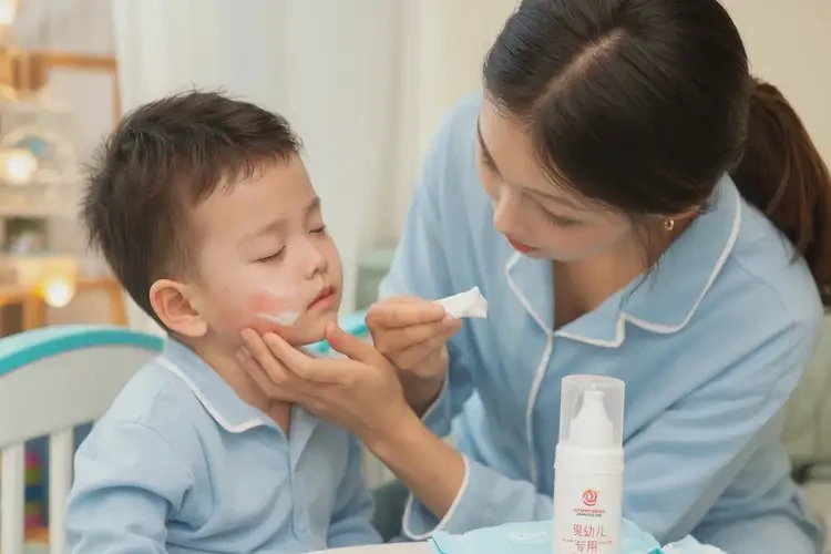 少兒脖子上起濕疹可以徹底自愈嗎(圖2)