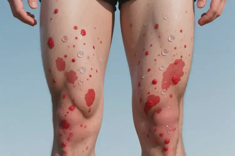 男人大腿上長濕疹能不能根治(圖2)