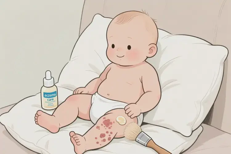 宝宝小腿上偶尔长湿疹可不可以根治(图3)