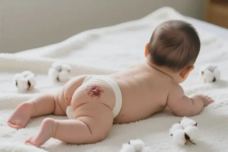 嬰兒屁股上有濕疹可不可以根治(圖1)