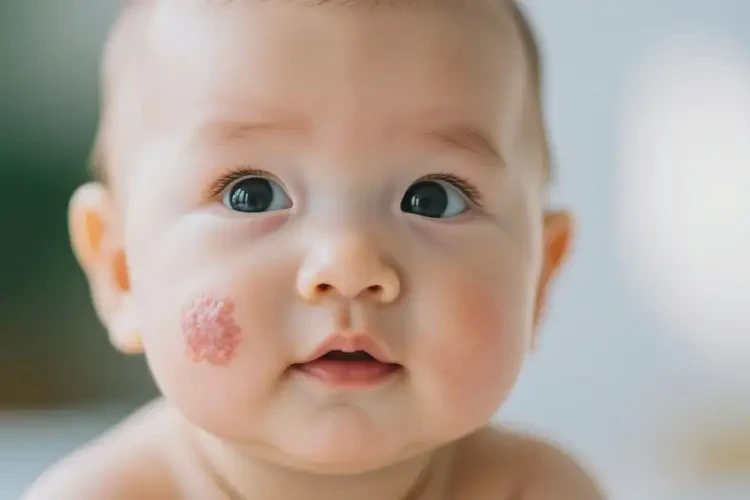 寶寶臉上偶爾長(zhǎng)濕疹不管它會(huì)自己痊愈嗎(圖3)