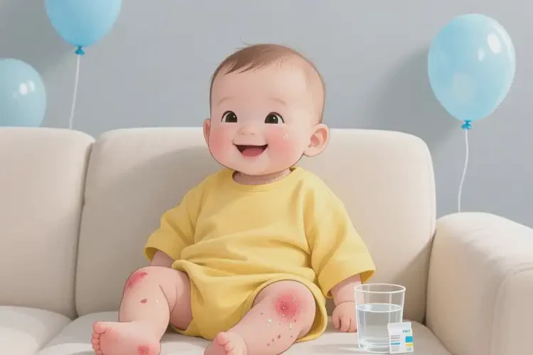 寶寶全身偶爾長(zhǎng)濕疹可以治好嗎(圖1)