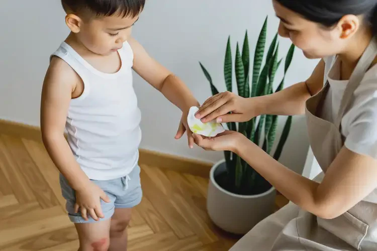 少兒全身偶爾長(zhǎng)濕疹可不可以根治(圖1)