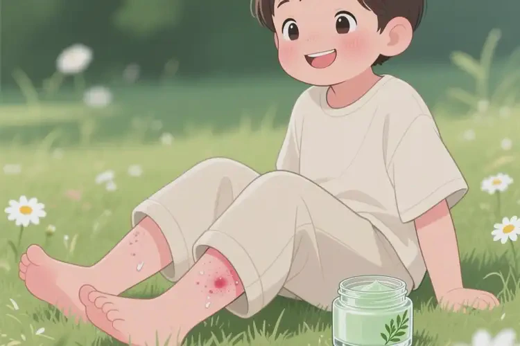 孩子大腿上出現(xiàn)濕疹可不可以根治(圖3)