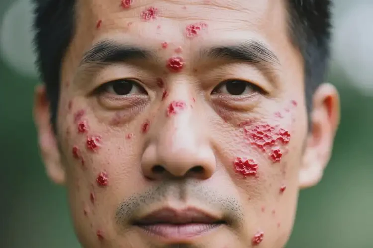 男人臉上有濕疹可不可以根治(圖3)