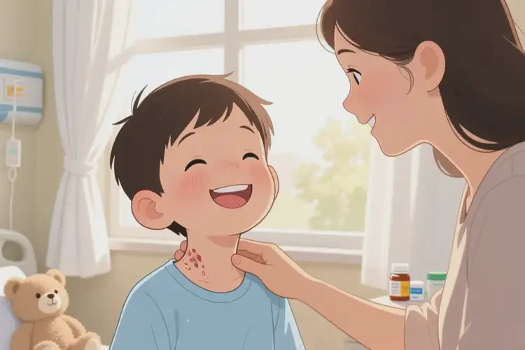 兒童脖子上容易長濕疹可不可以根治(圖4)