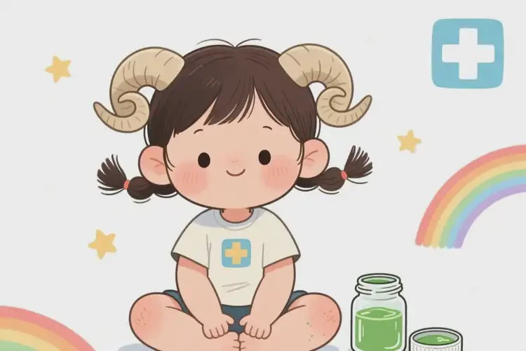 兒童屁股上偶爾起濕疹可不可以根治(圖2)