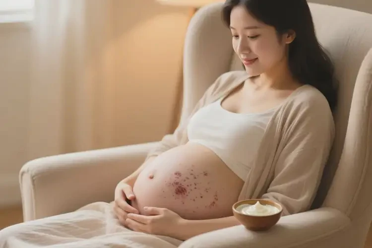 產(chǎn)婦肚子起濕疹可不可以根治(圖3)