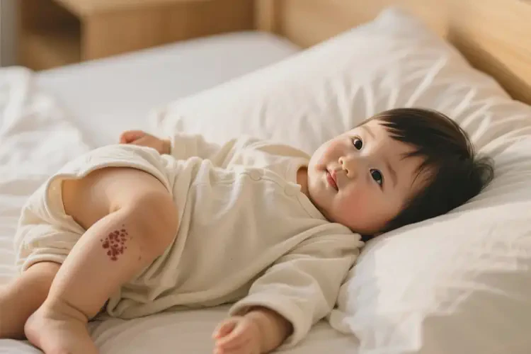 幼兒大腿上出現(xiàn)濕疹可不可以根治(圖1)