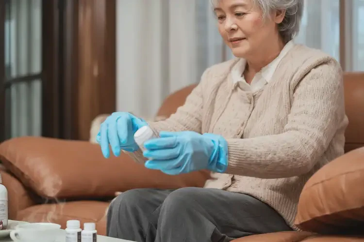 老年人手上出現(xiàn)濕疹可不可以根治(圖2)