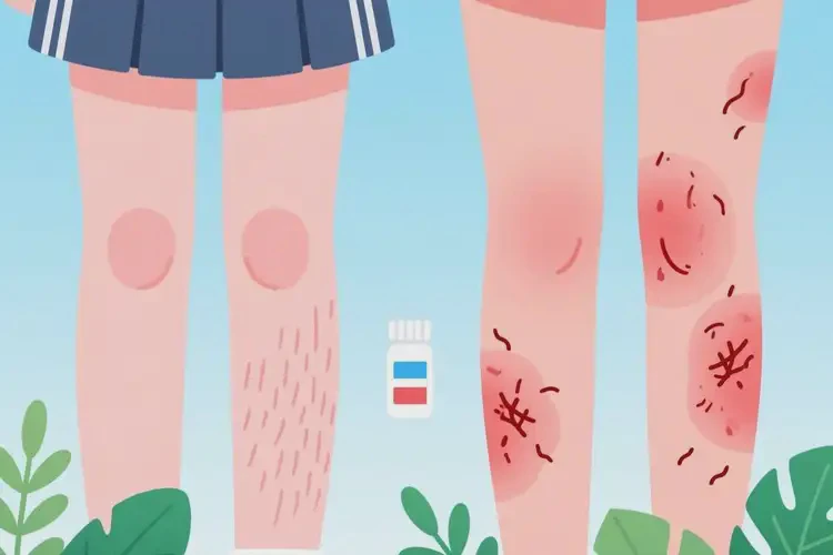 大學(xué)生大腿上經(jīng)常起濕疹可不可以根治(圖4)