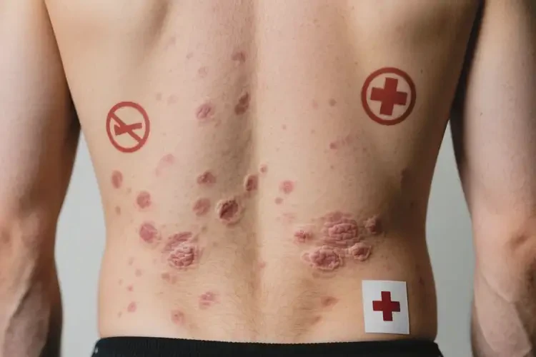 男人屁股上经常长湿疹可不可以根治(图1)