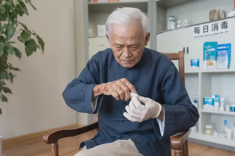 高齡老人手上出濕疹能不能根治(圖2)