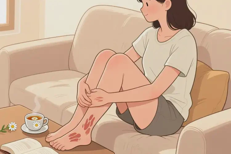 女性四肢起濕疹可不可以根治(圖1)