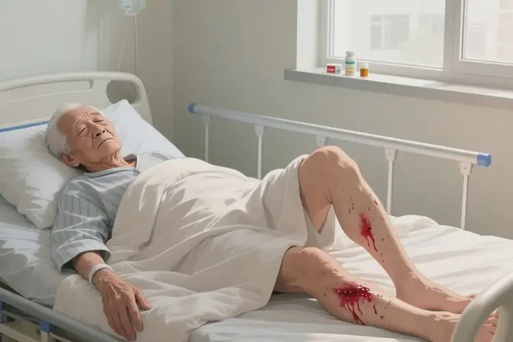 高齡老人大腿起濕疹不管它會自己痊愈嗎(圖1)