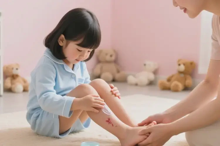 孩子小腿上容易長濕疹可不可以根治(圖4)