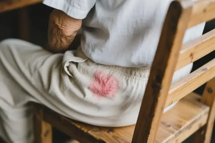 老人屁股容易起濕疹不管它會自己自愈嗎(圖2)