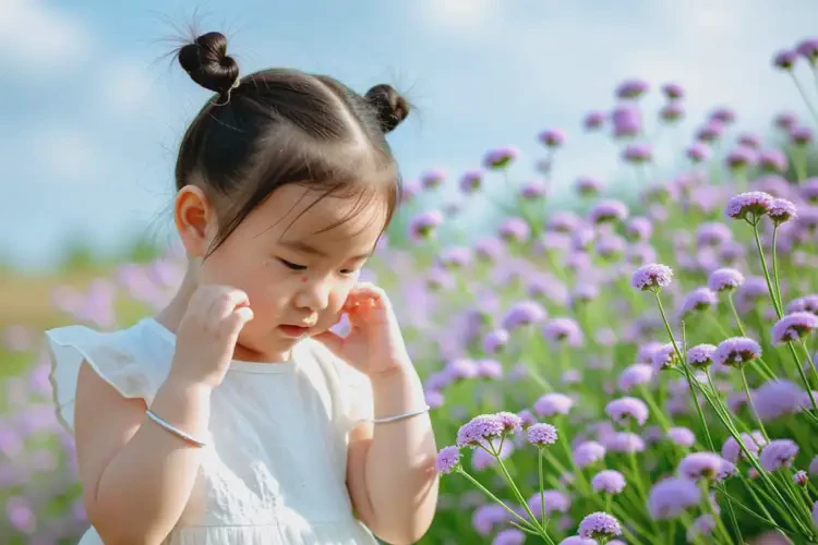 小孩脸上容易长湿疹可以治好吗(图1)