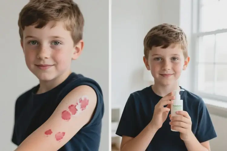 中學生全身經(jīng)常起濕疹可不可以根治(圖1)