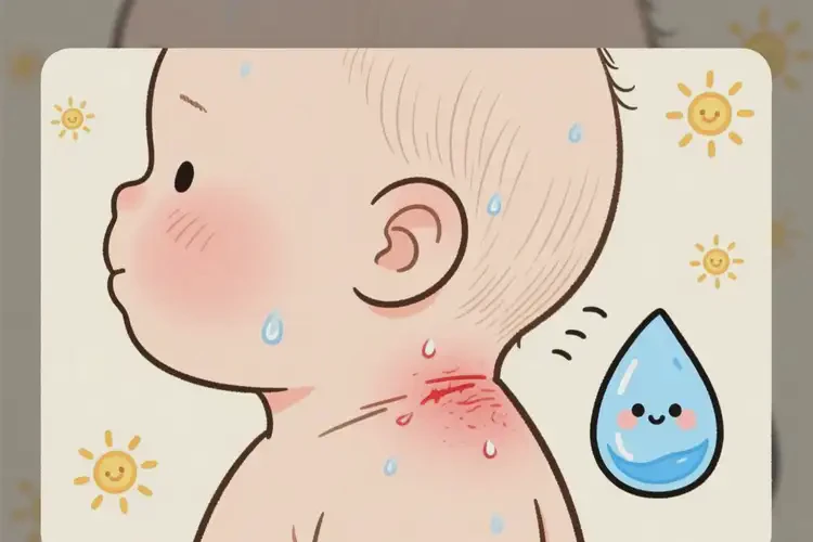 小儿脖子上偶尔长湿疹可不可以根治(图2)