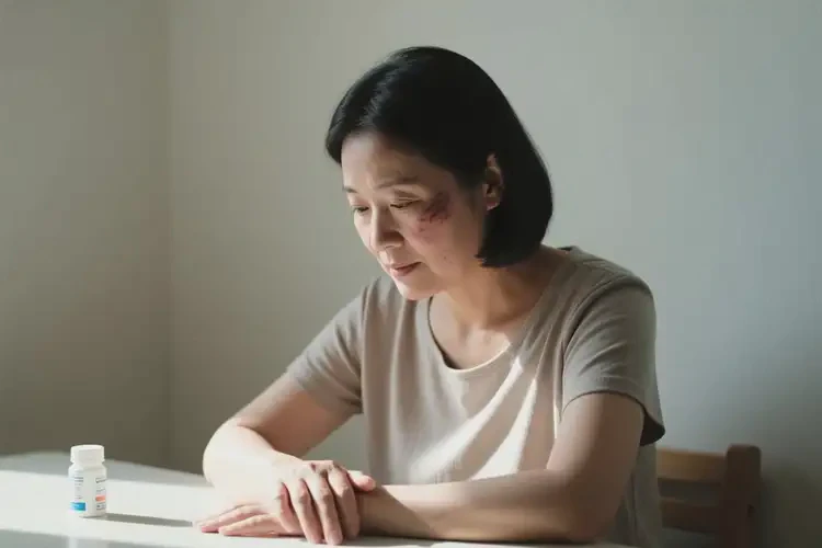 女人面部長濕疹能不能根治(圖1)