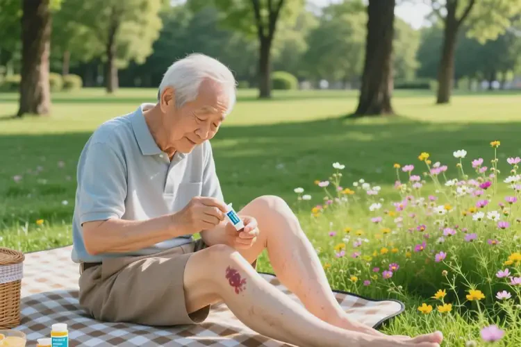 老人小腿上經(jīng)常長濕疹可不可以根治(圖3)