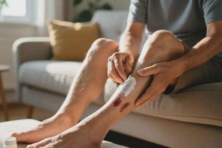 老人小腿上容易起濕疹可不可以根治(圖4)