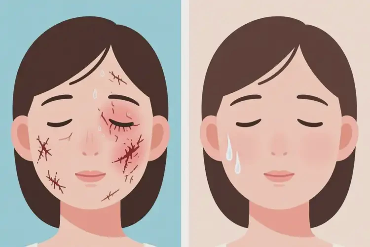 產(chǎn)婦面部經(jīng)常起濕疹可不可以根治(圖2)