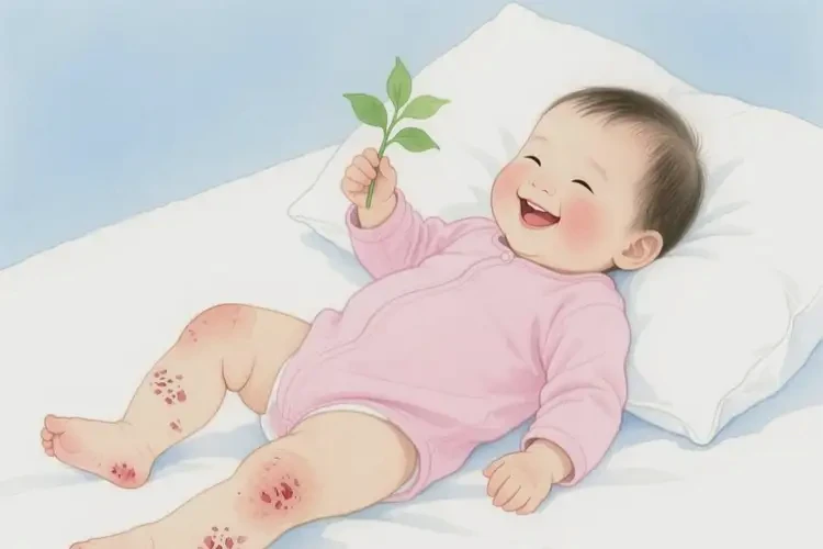 幼兒四肢有濕疹可以徹底自愈嗎(圖3)