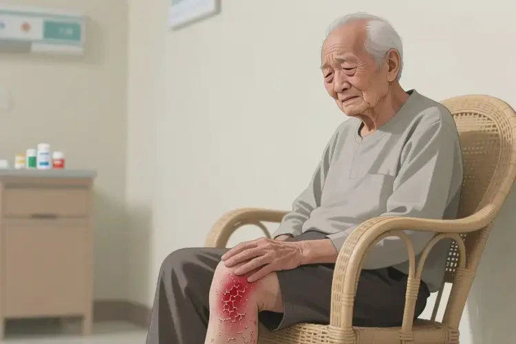 高齡老人大腿起濕疹不管它會自己痊愈嗎(圖2)