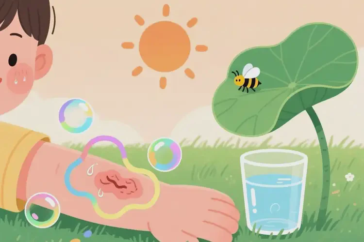 兒童手臂容易長(zhǎng)濕疹可不可以根治(圖1)