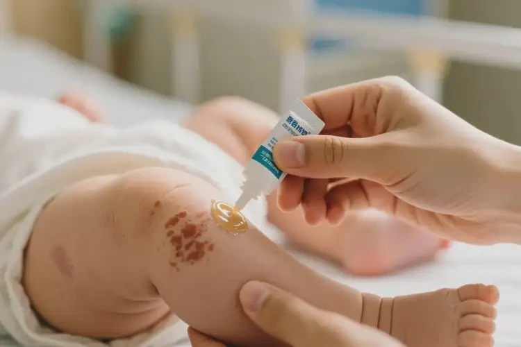 嬰幼兒大腿上有濕疹能夠徹底治愈嗎(圖4)