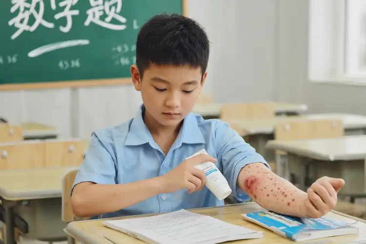 小學(xué)生四肢偶爾起濕疹可不可以根治(圖2)
