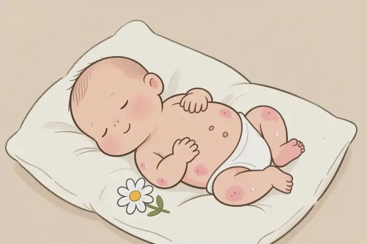 新生兒肚子容易長濕疹可不可以根治(圖3)